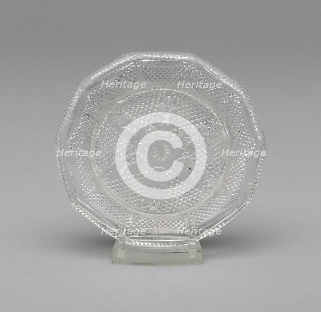 Cup plate, 1828/29. Creator: Unknown.