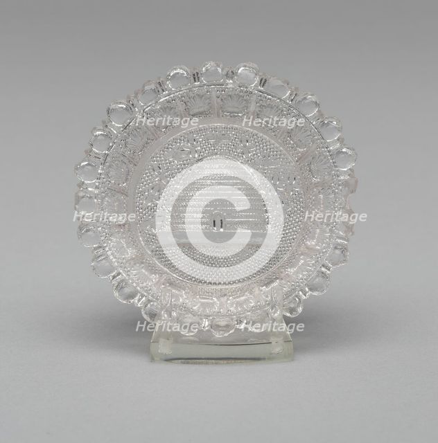 Cup plate, 1830/35. Creator: Unknown.
