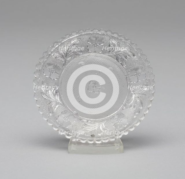 Cup plate, 1830/35. Creator: Unknown.