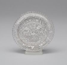Cup plate, 1830/35. Creator: Fort Pitt Glass Works