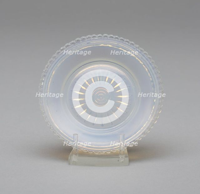 Cup plate, 1830/40. Creator: Unknown.