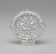 Cup plate, 1830/35. Creator: Fort Pitt Glass Works