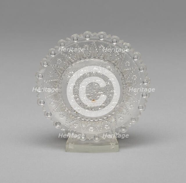 Cup plate, 1830/35. Creator: Unknown.