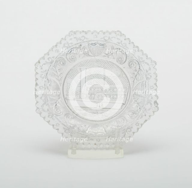 Cup plate, 1835/38. Creator: Unknown.