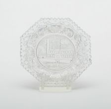 Cup plate, 1835/38. Creator: Unknown