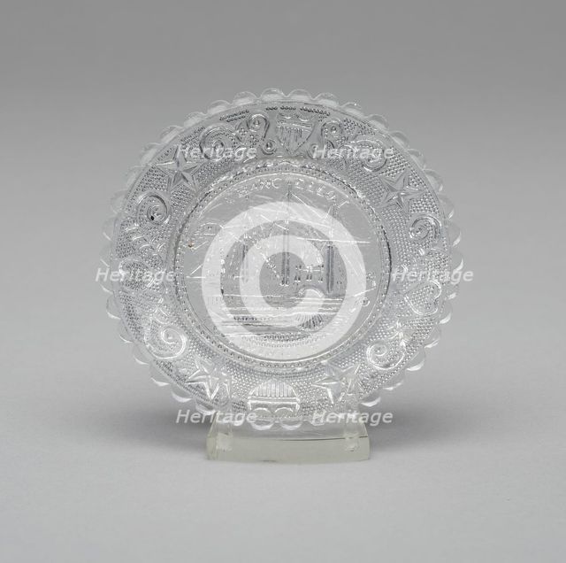 Cup plate, 1835/38. Creator: Unknown.
