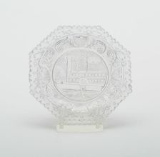 Cup plate, 1835/38. Creator: Unknown