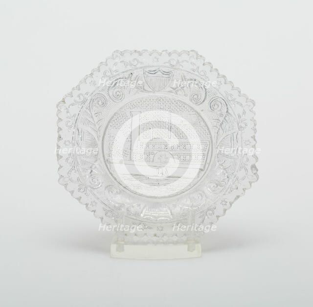 Cup plate, 1835/38. Creator: Unknown.