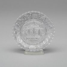 Cup plate, 1835/38. Creator: Unknown