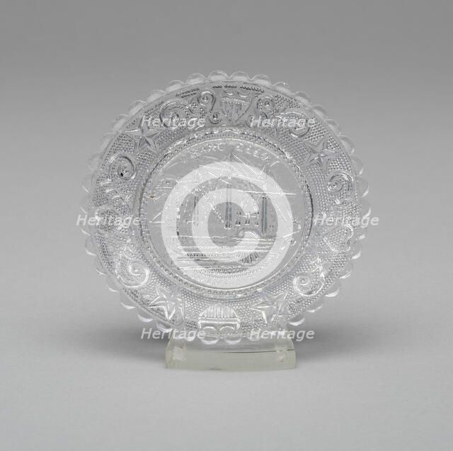 Cup plate, 1835/38. Creator: Unknown.