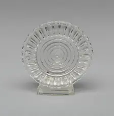 Cup plate, 1840-1850. Creator: Unknown