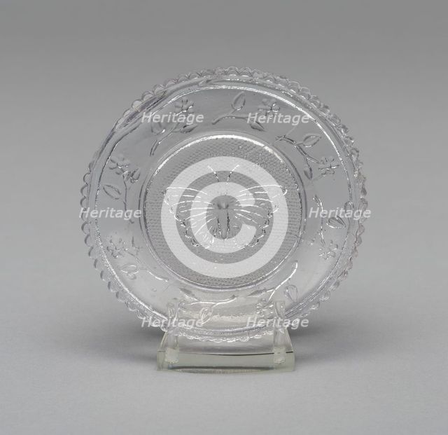 Cup plate, 1840/45. Creator: Unknown.