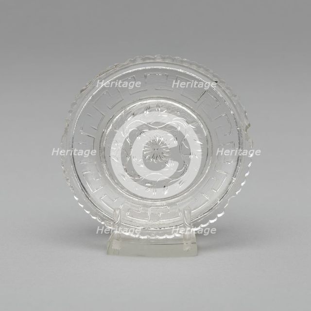 Cup plate, 1840/50. Creator: Unknown.