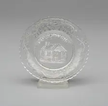 Cup plate, c. 1840. Creator: Unknown