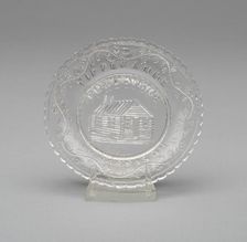 Cup plate, c. 1840. Creator: Unknown