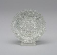 Cup plate, c. 1844. Creator: Unknown