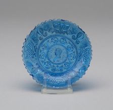 Cup plate, c. 1844. Creator: Unknown