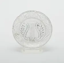 Cup plate, c. 1850. Creator: Unknown