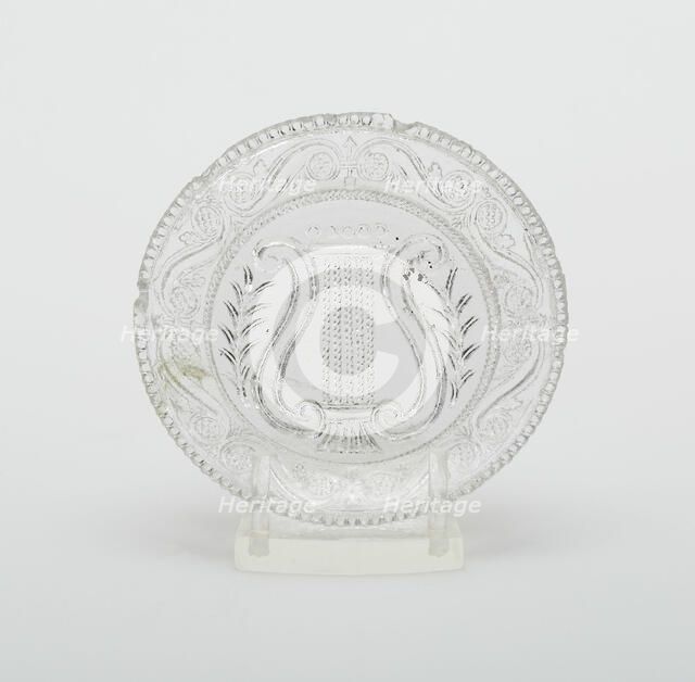 Cup plate, c. 1850. Creator: Unknown.