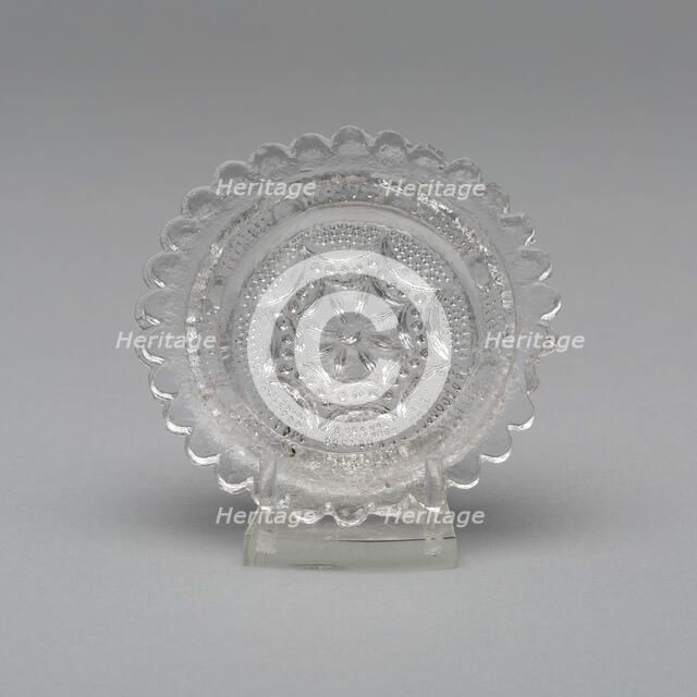 Cup plate, c. 1830. Creator: Unknown.