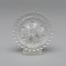 Cup plate, c. 1830. Creator: Unknown