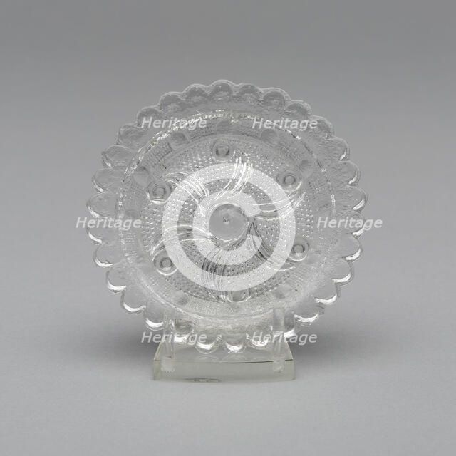 Cup plate, c. 1830. Creator: Unknown.