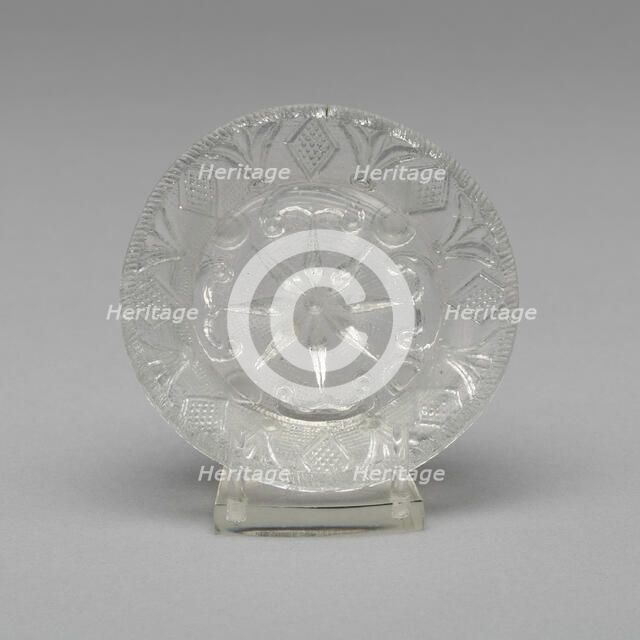 Cup plate, c. 1830. Creator: Unknown.