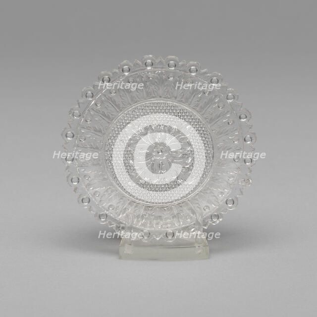 Cup plate, c. 1830. Creator: Unknown.