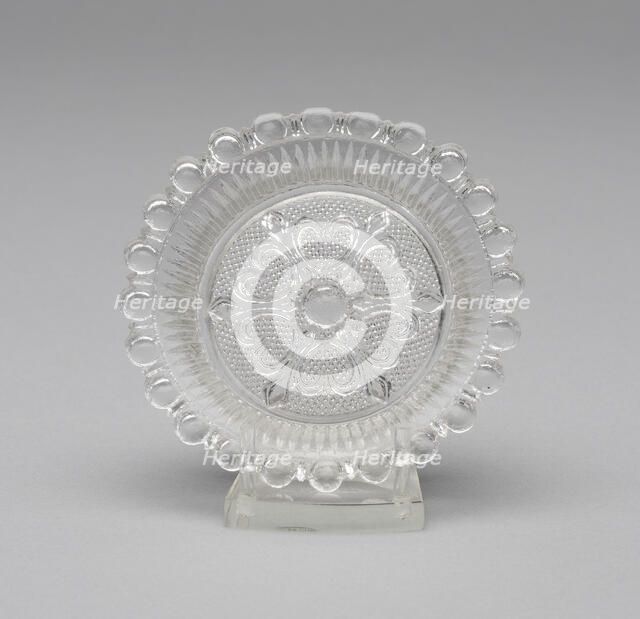 Cup plate, c. 1835. Creator: Unknown.