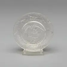 Cup plate, c. 1835. Creator: Unknown