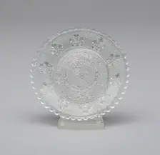 Cup plate, c. 1835. Creator: Unknown