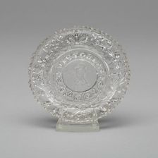 Cup plate, c. 1838. Creator: Unknown