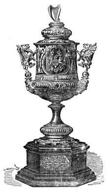 Cup presented to the South Wales Choral Union, 1873. Creator: Unknown
