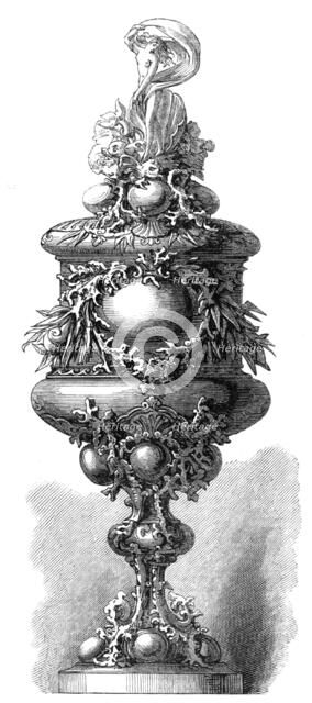 Cup sailed for by the Royal Thames Yacht Club, 1868. Creator: Unknown.