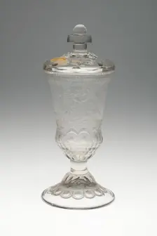 Cup with Cover, Germany, Mid 19th century. Creator: Unknown