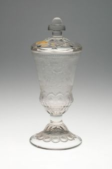 Cup with Cover, Germany, Mid 19th century. Creator: Unknown