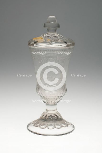 Cup with Cover, Germany, Mid 19th century. Creator: Unknown.