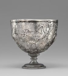 Cup with Cranes, 25 B.C.-A.D. 50. Creator: Unknown