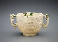 Cup with dragon handles, Ming dynasty, 1368-1644. Creator: Unknown