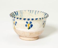 Cup with Streaks and Stylized Florets, Tang dynasty (618-906). Creator: Unknown
