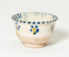 Cup with Streaks and Stylized Florets, Tang dynasty (618-906). Creator: Unknown