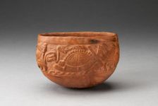 Cup with Raised Marine Scene, 100 B.C./A.D. 500. Creator: Unknown