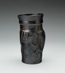 Cup with Repoussé Figure, A.D. 1100/1470. Creator: Unknown