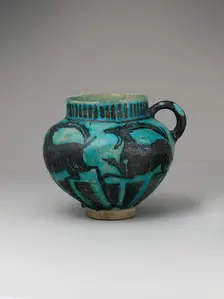Cup with Running Ibexes, Iran, second half 12th century. Creator: Unknown