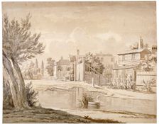 Cuper's Bridge, Lambeth, London, 1807. Artist: Henry de Cort