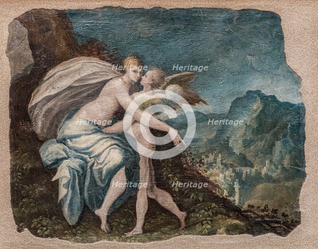 Cupid and Psyche, 1566. Creator: Zanguidi (Bertoia), Jacopo (1544-1574).