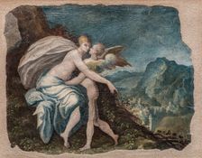 Cupid and Psyche, 1566. Creator: Zanguidi (Bertoia), Jacopo (1544-1574)