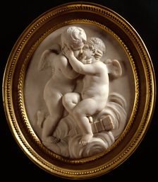 Cupid and Psyche, 1773. Creator: Joseph Nollekens