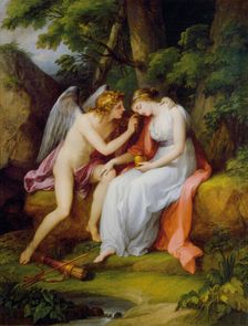 Cupid and Psyche, 1792. Creator: Kauffmann, Angelika (1741-1807)