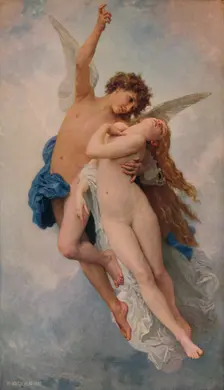 Cupid and Psyche 1889, (1938). Artist: William-Adolphe Bouguereau